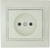 Lezard MIRA розетка б/з крем 701-0303-121 Lezard MIRA розетка б/з крем 701-0303-121