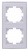 Lezard RAIN Рамка 2-ая вертикальная белая с боковой вставкой 703-0202-152 Lezard RAIN Рамка 2-ая вертикальная белая с боковой вставкой 703-0202-152