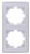 Lezard RAIN Рамка 2-ая вертикальная белая с боковой вставкой хром 703-0225-152 Lezard RAIN Рамка 2-ая вертикальная белая с боковой вставкой хром 703-0225-152