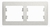Schneider electric GLOSSA 2-постовая РАМКА, горизонтальная, ПЕРЛАМУТРОВЫЙ GSL000602