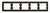 Schneider electric GLOSSA 5-постовая РАМКА, горизонтальная, ШОКОЛАД GSL000805