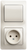 Schneider electric GLOSSA БЛОК: розетка+1-кл. выкл. крем GSL000260