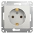 Schneider electric GLOSSA РОЗЕТКА с заземлением, 16А, механизм, ПЕРЛАМУТРОВЫЙ GSL000643 Schneider electric GLOSSA РОЗЕТКА с заземлением, 16А, механизм, ПЕРЛАМУТРОВЫЙ GSL000643