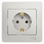 Schneider electric GLOSSA РОЗЕТКА с заземлением, 16А, в сборе, ПЕРЛАМУТРОВЫЙ GSL000642