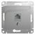 Schneider electric GLOSSA РОЗЕТКА телефонная RJ11, АЛЮМИНИЙ GSL000381T Schneider electric GLOSSA РОЗЕТКА телефонная RJ11, АЛЮМИНИЙ GSL000381T
