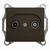 Schneider electric GLOSSA TV-R РОЗЕТКА оконечная 1DB, механизм, ШОКОЛАД GSL000894 Schneider electric GLOSSA TV-R РОЗЕТКА оконечная 1DB, механизм, ШОКОЛАД GSL000894