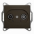 Schneider electric GLOSSA TV-R РОЗЕТКА проходная 4DB, механизм, ШОКОЛАД GSL000895 Schneider electric GLOSSA TV-R РОЗЕТКА проходная 4DB, механизм, ШОКОЛАД GSL000895