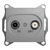 Schneider electric GLOSSA TV-SAT РОЗЕТКА одиночная 1DB, АЛЮМИНИЙ GSL000397