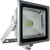 FERON прожектор светодиодный с датчиком,прямоугольный 1LED*50W IP44 серый LL-233