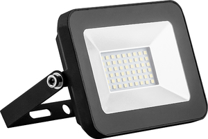 FERON SAFFIT прожектор светодиодный черный компактный SMD 20W IP65 6400K SFL90-20