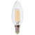 Feron свеча светодиодная филамент диммируемая Е-14 5W 4 led 220V холодная LB-68 4000K Feron свеча светодиодная филамент диммируемая Е-14 5W 4 led 220V холодная LB-68 4000K