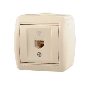 Lezard NATA розетка ТF крем 710-0300-137