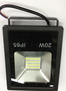 Светодиодный прожектор 20W SMD 6000К плоский